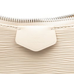 Louis Vuitton Epi Easy Pouch On Strap Chain Shoulder Bag Handbag M81239 White Leather Women's LOUIS VUITTON