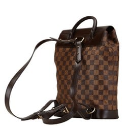 Louis Vuitton Damier Soho Backpack N51132 Brown PVC Leather Women's LOUIS VUITTON