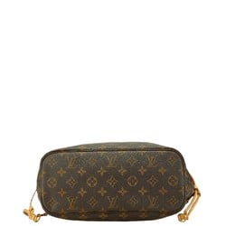 Louis Vuitton Monogram Neverfull PM Handbag Tote Bag M40155 Brown PVC Leather Women's LOUIS VUITTON