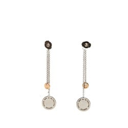 Hermes Earrings SV925 Silver K18PG Pink Gold Women's HERMES