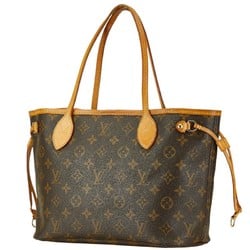 Louis Vuitton Monogram Neverfull PM Tote Bag Handbag M41000 Brown PVC Leather Women's LOUIS VUITTON