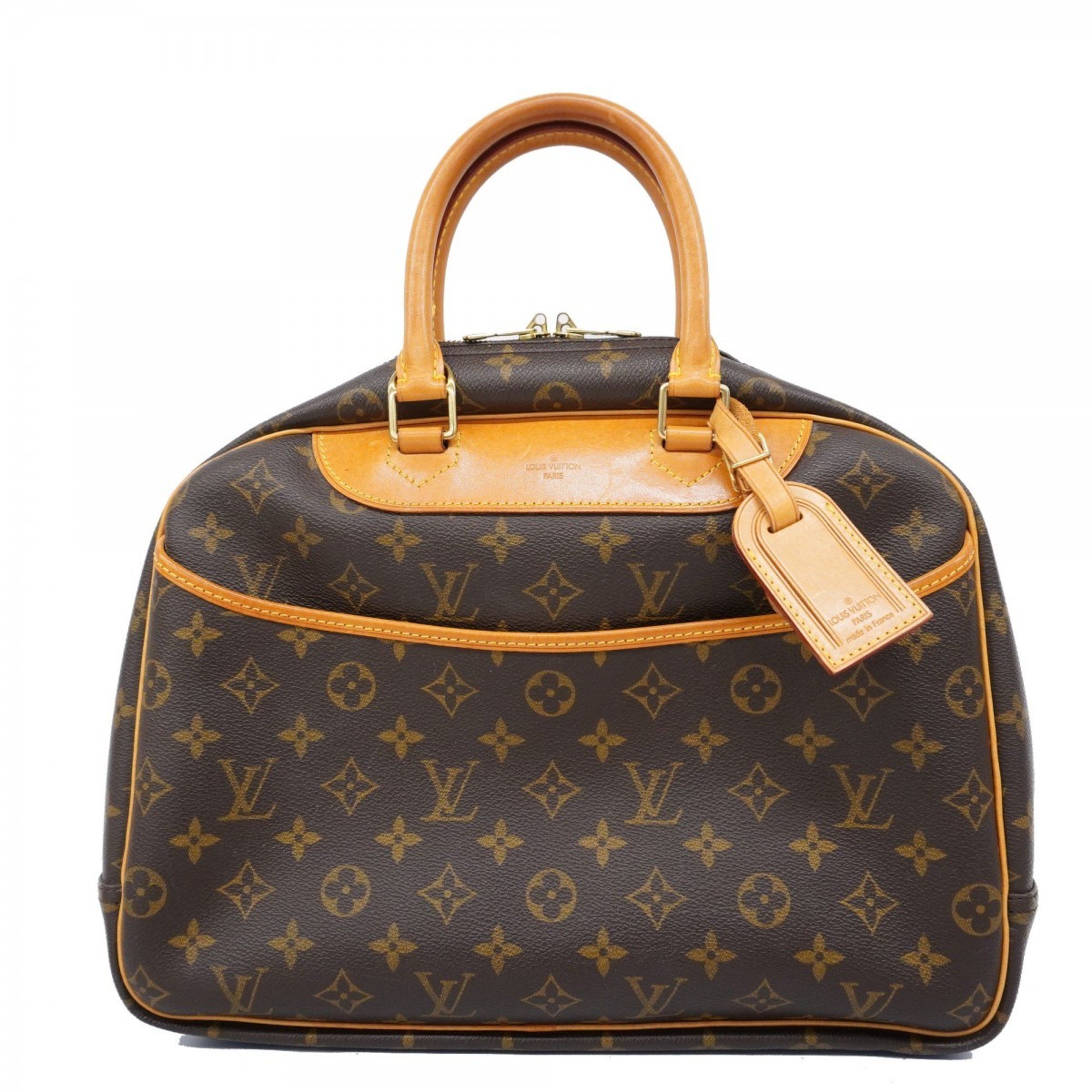 Louis Vuitton Handbag Monogram Deauville M47270 Brown Ladies