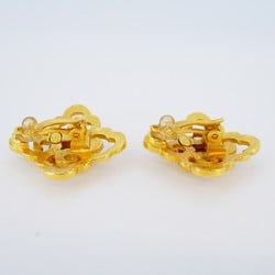 Chanel Earrings Coco Mark GP Plated Gold Ladies