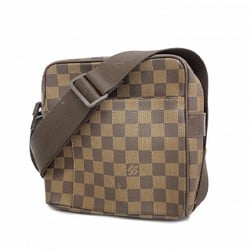 Louis Vuitton Shoulder Bag Damier Olaf N41442 Ebene Ladies