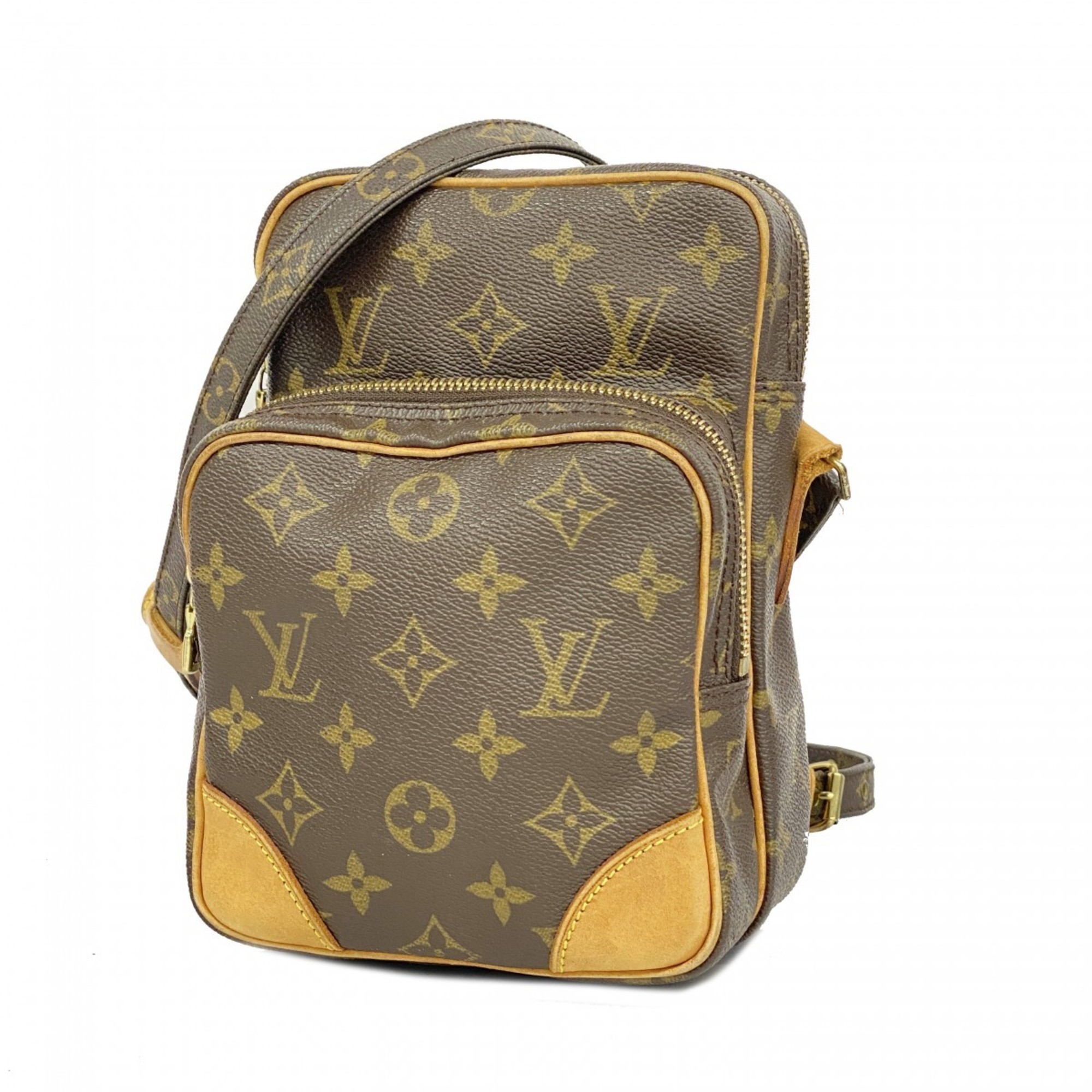 Louis Vuitton Shoulder Bag Monogram Amazon M45236 Brown Ladies