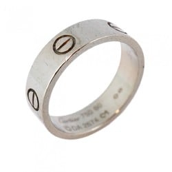 Cartier Ring Love K18WG White Gold #60 Men's