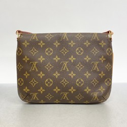 Louis Vuitton Shoulder Bag Monogram Musette Tango Short Strap M51257 Brown Women's