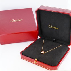 Cartier Necklace C de K18PG Pink Gold Tourmaline Ladies