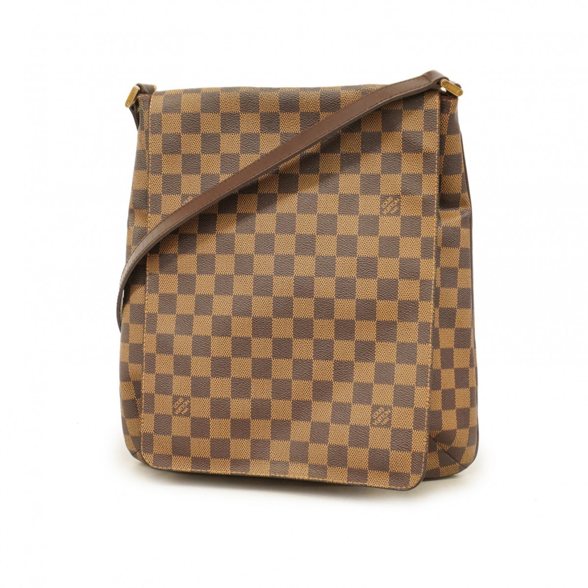 Louis Vuitton Shoulder Bag Damier Musette N51302 Ebene Ladies