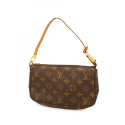 Louis Vuitton Pouch Monogram Pochette Accessoires M51980 Brown Women's