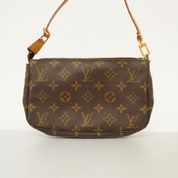 Louis Vuitton Pouch Monogram Pochette Accessoires M51980 Brown Women's