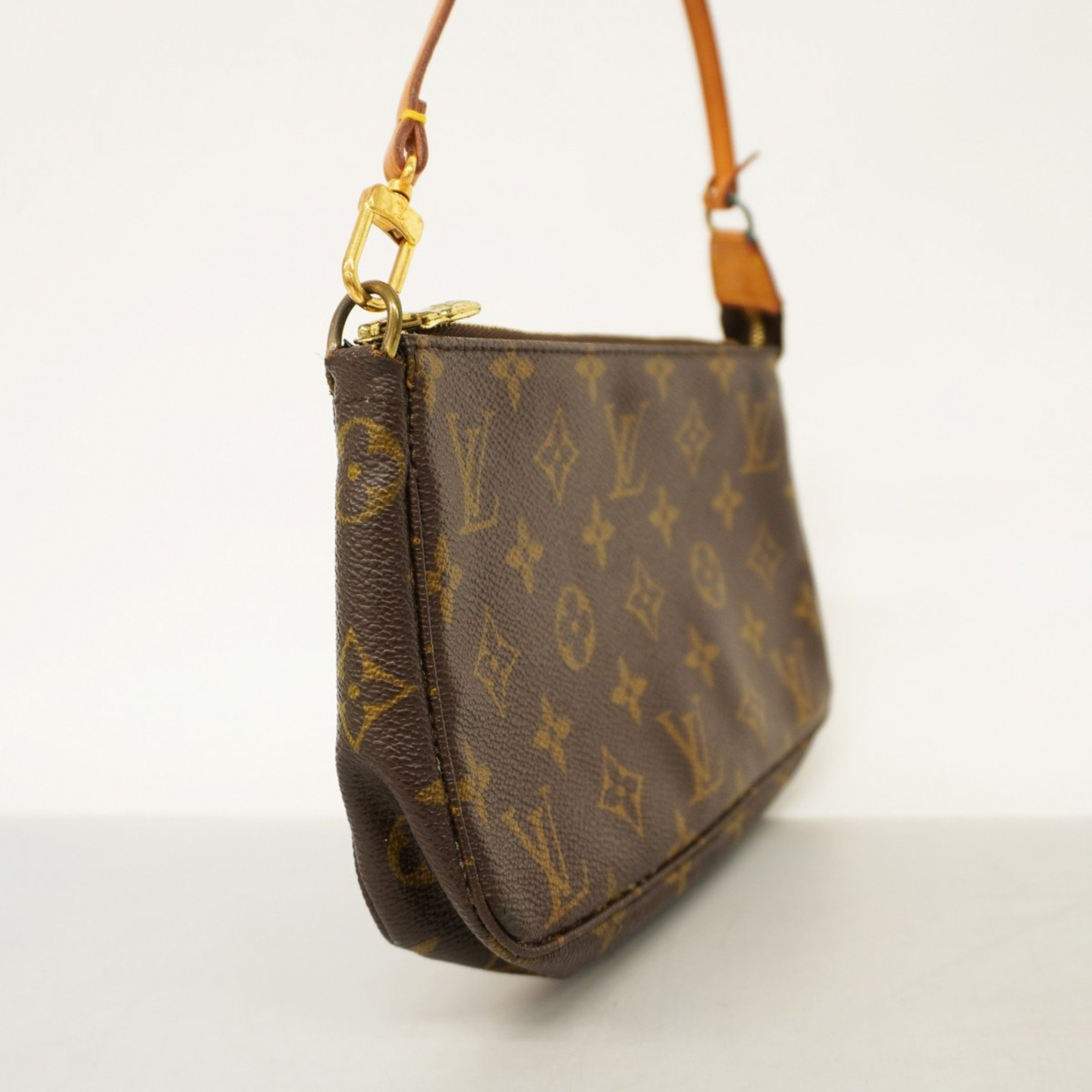 Louis Vuitton Pouch Monogram Pochette Accessoires M51980 Brown Women's