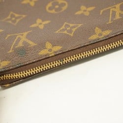 Louis Vuitton Pouch Monogram Pochette Accessoires M51980 Brown Women's