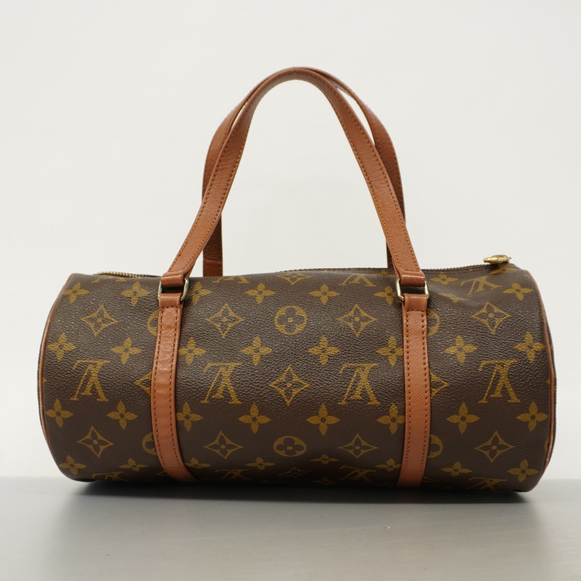 Louis Vuitton handbag Monogram Papillon 30 M51385 Brown ladies