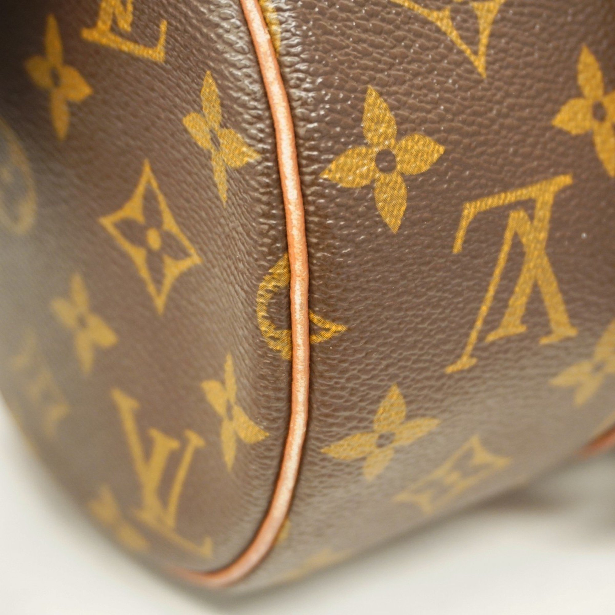 Louis Vuitton handbag Monogram Papillon 30 M51385 Brown ladies