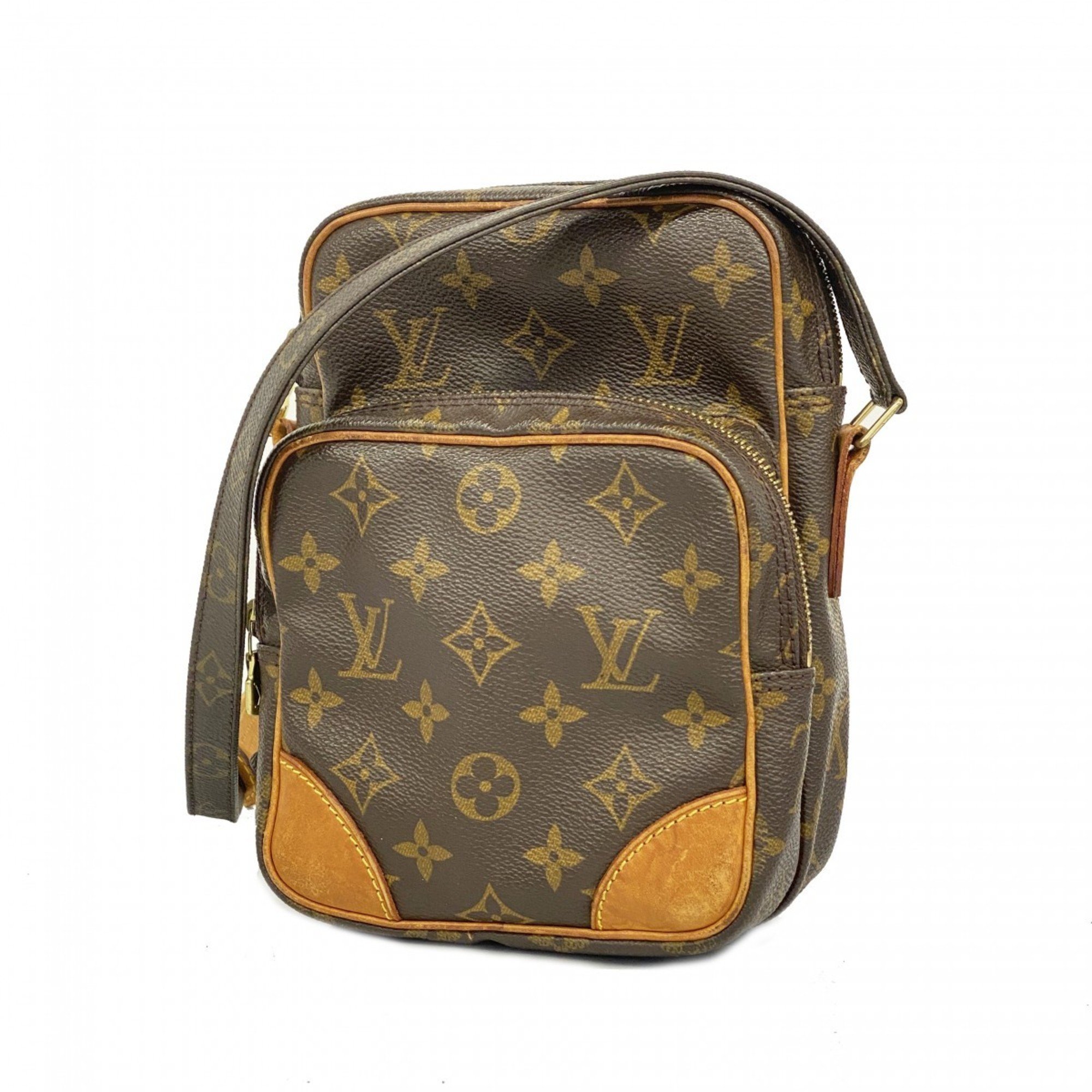 Louis Vuitton Shoulder Bag Monogram Amazon M45236 Brown Ladies