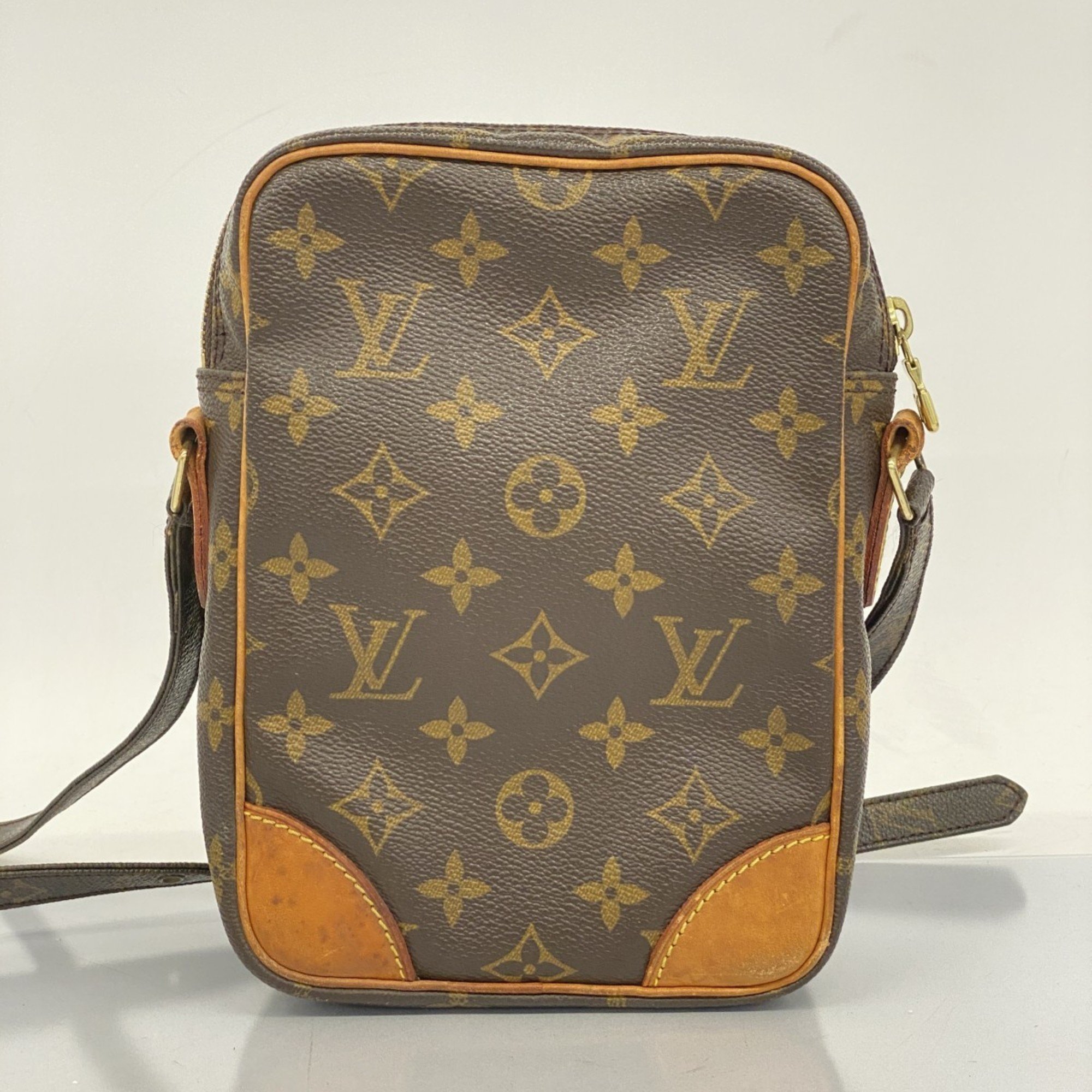 Louis Vuitton Shoulder Bag Monogram Amazon M45236 Brown Ladies