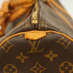 Louis Vuitton Boston Bag Monogram Keepall 55 M41424 Brown Men's Women's