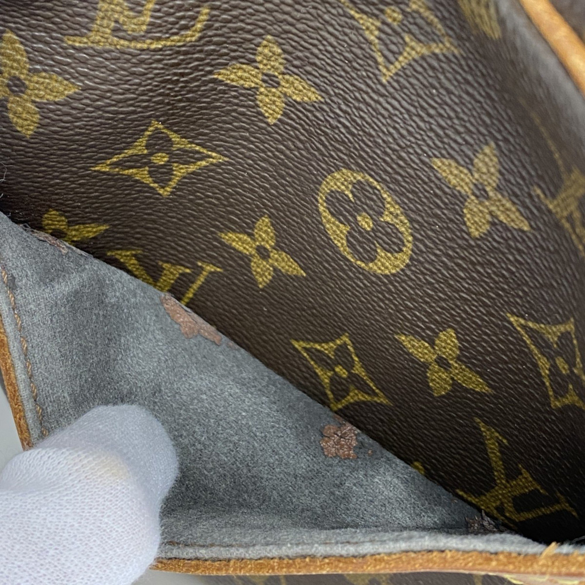 Louis Vuitton Shoulder Bag Monogram Danube M45266 Brown Ladies