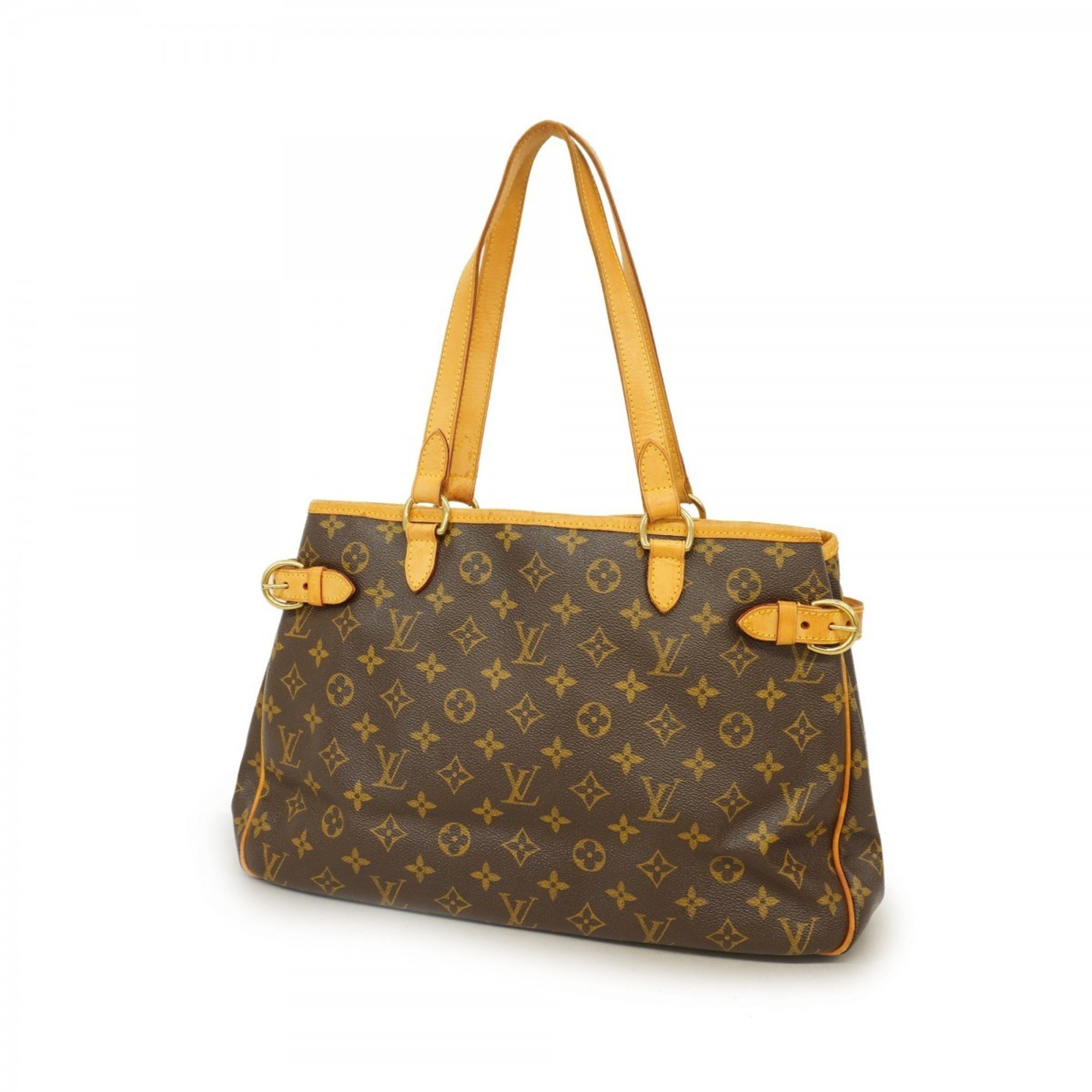 Louis Vuitton Tote Bag Monogram Batignolles Horizontal M51154 Brown Women's