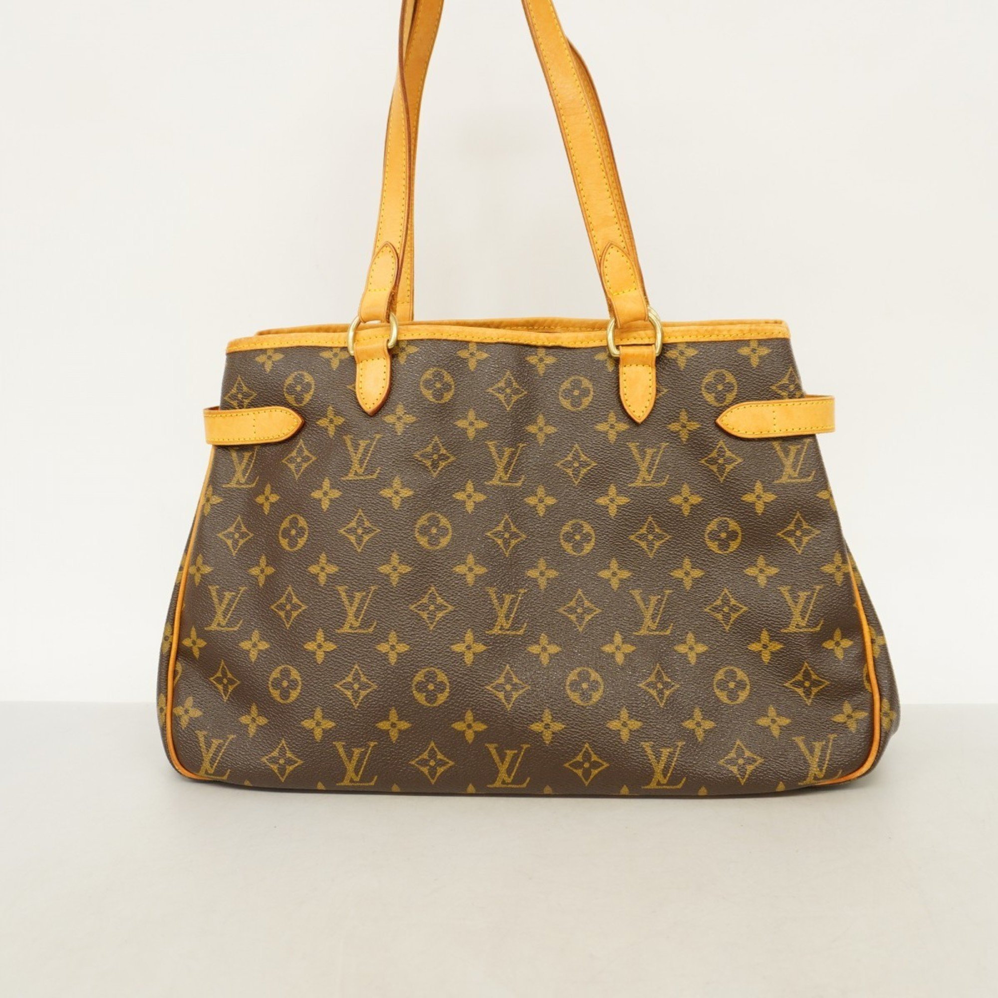 Louis Vuitton Tote Bag Monogram Batignolles Horizontal M51154 Brown Women's