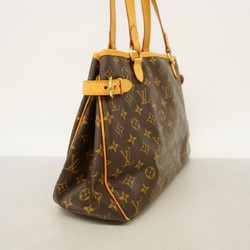 Louis Vuitton Tote Bag Monogram Batignolles Horizontal M51154 Brown Women's