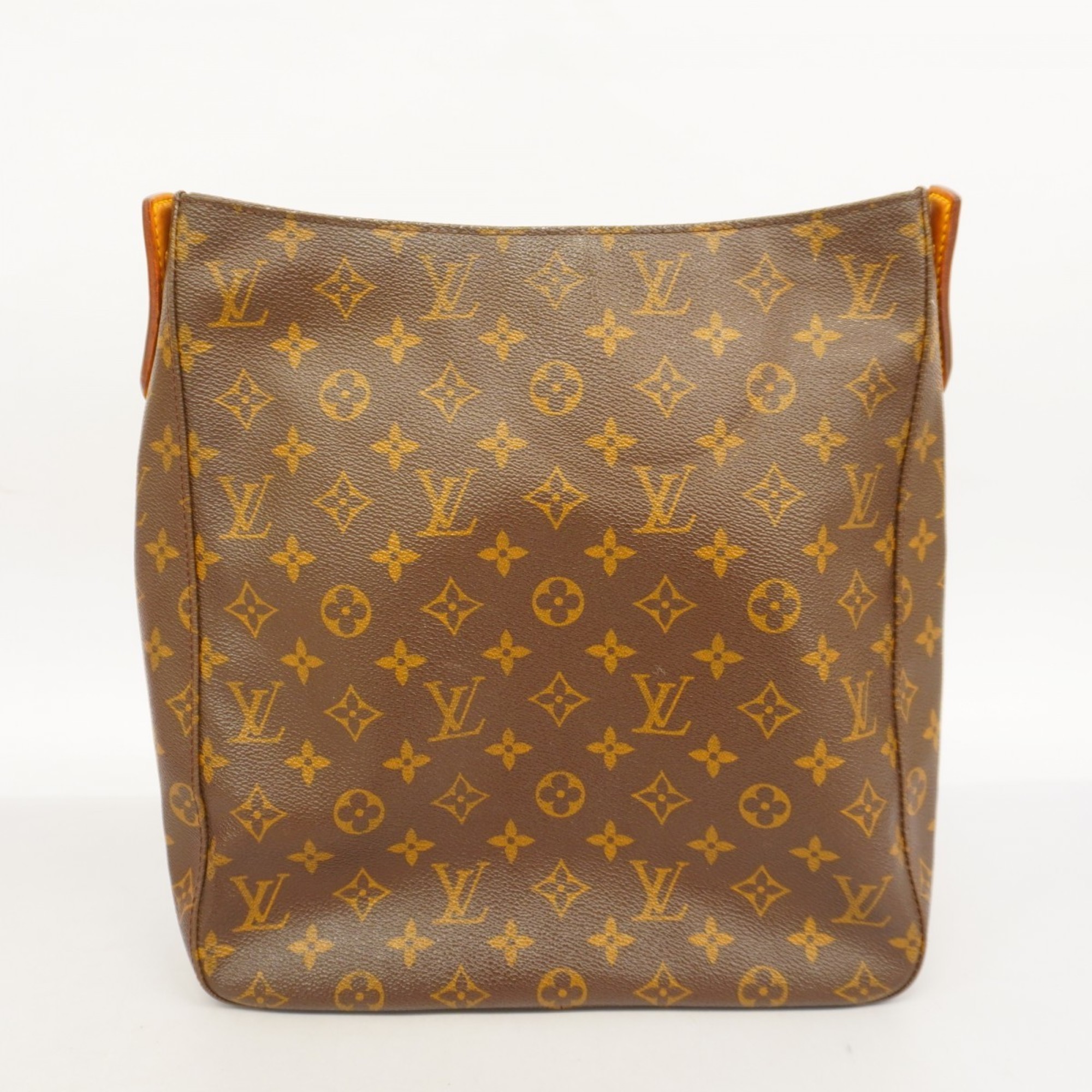 Louis Vuitton Shoulder Bag Monogram Looping GM M51145 Brown Ladies