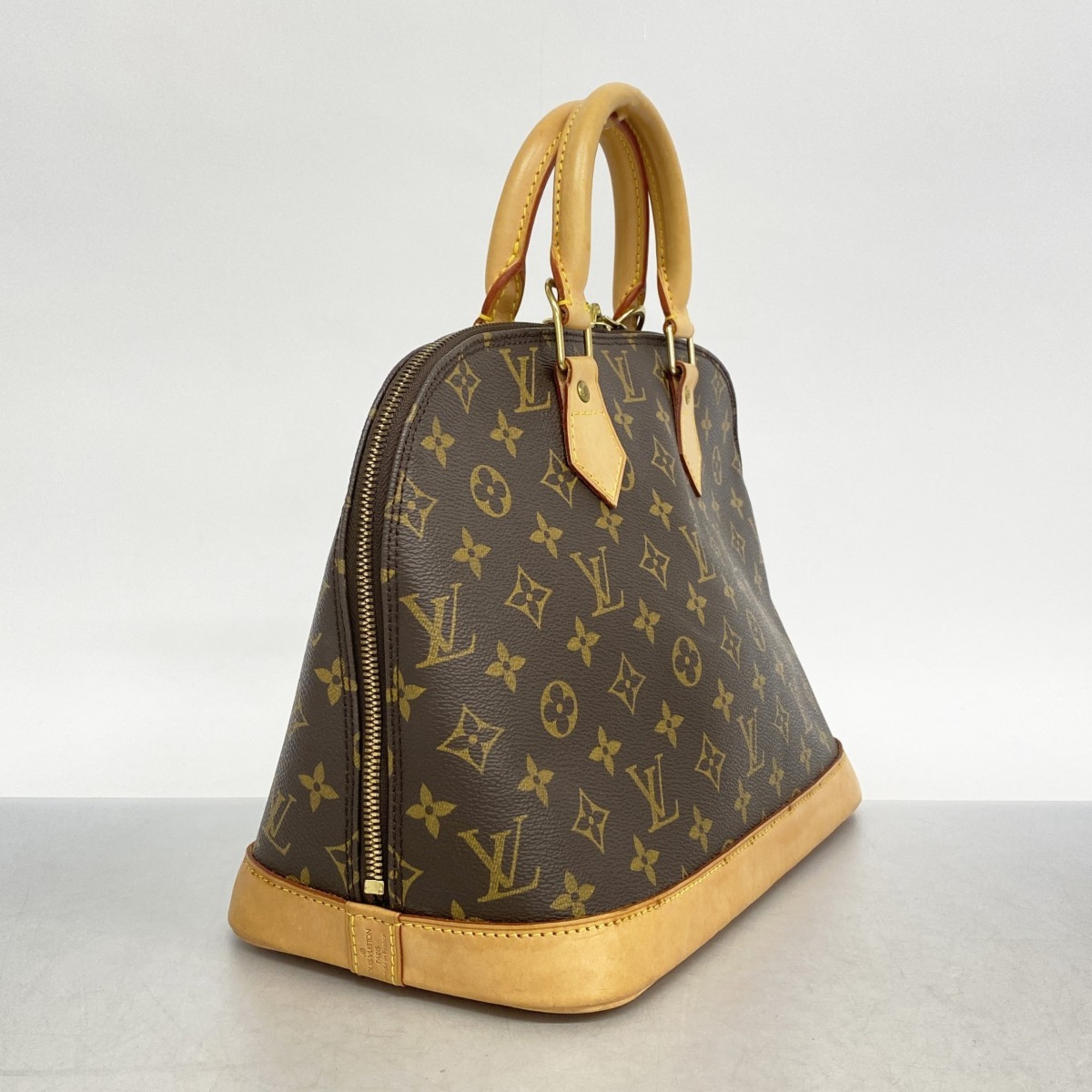 Louis Vuitton handbag Monogram Alma M51130 brown ladies