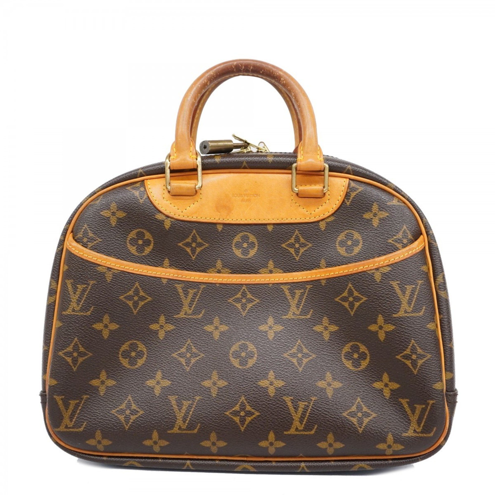 Louis Vuitton Handbag Monogram Trouville M42228 Brown Ladies