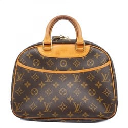 Louis Vuitton Handbag Monogram Trouville M42228 Brown Ladies