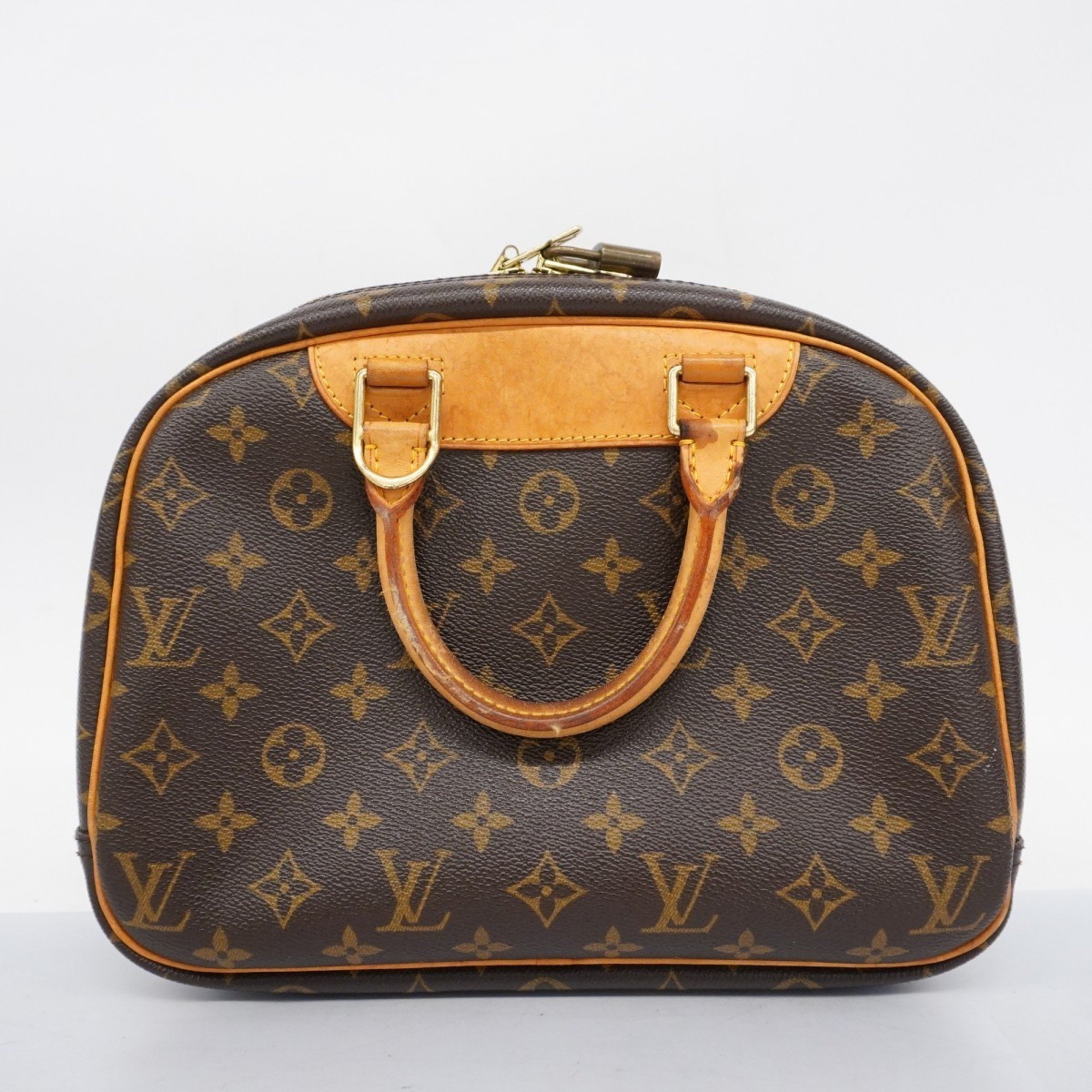 Louis Vuitton Handbag Monogram Trouville M42228 Brown Ladies