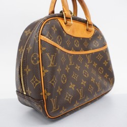 Louis Vuitton Handbag Monogram Trouville M42228 Brown Ladies