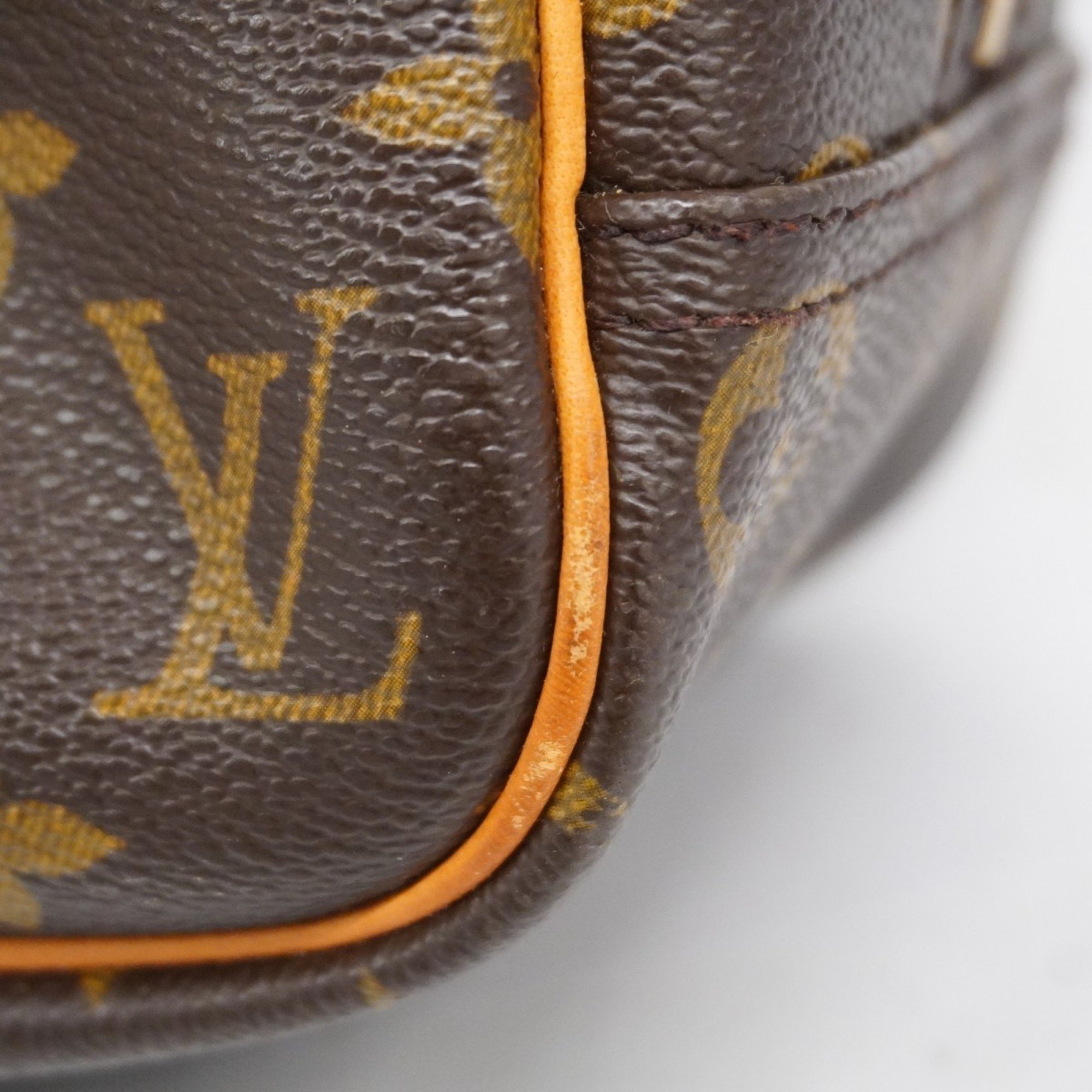 Louis Vuitton Handbag Monogram Trouville M42228 Brown Ladies