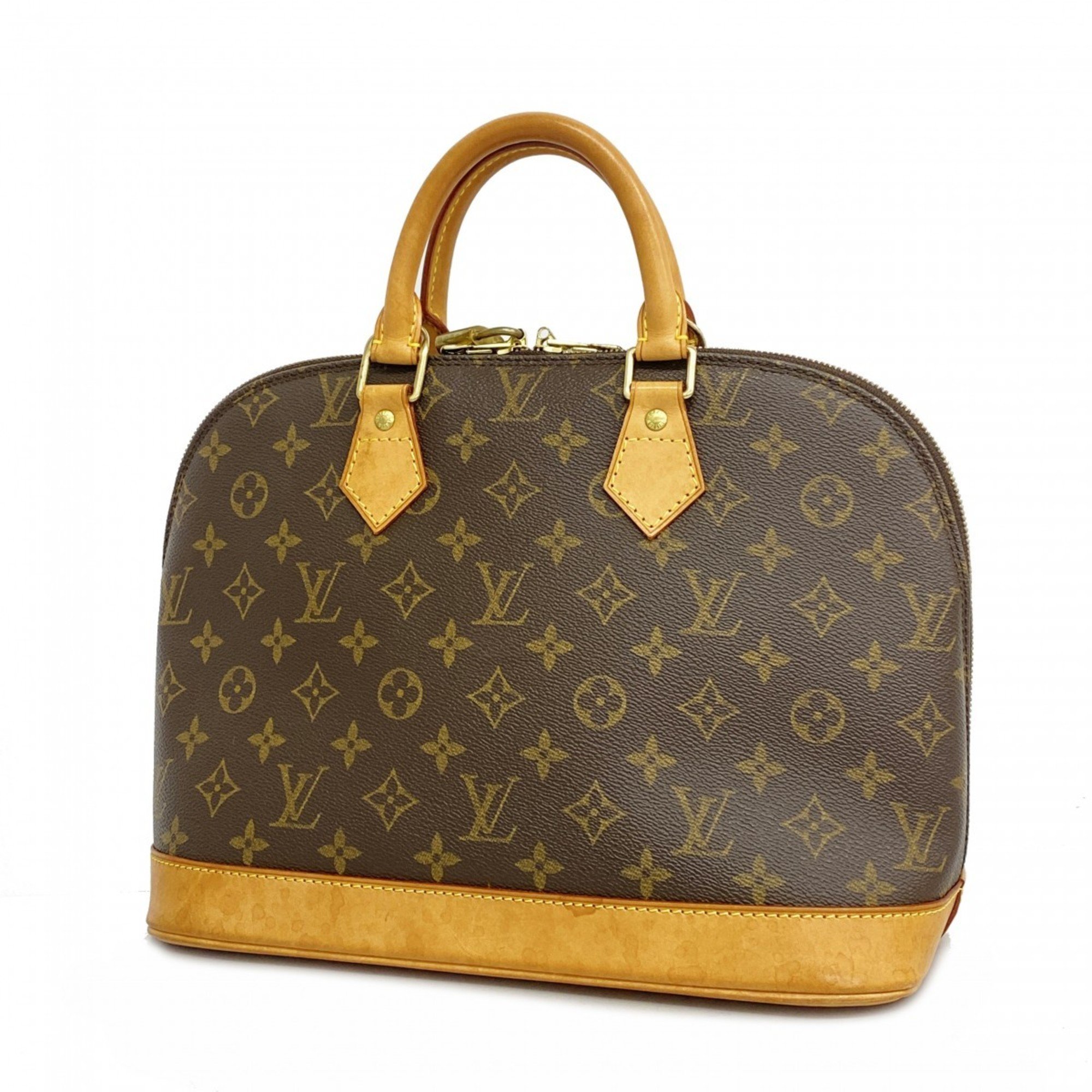 Louis Vuitton handbag Monogram Alma M51130 brown ladies