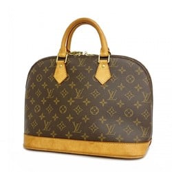 Louis Vuitton handbag Monogram Alma M51130 brown ladies