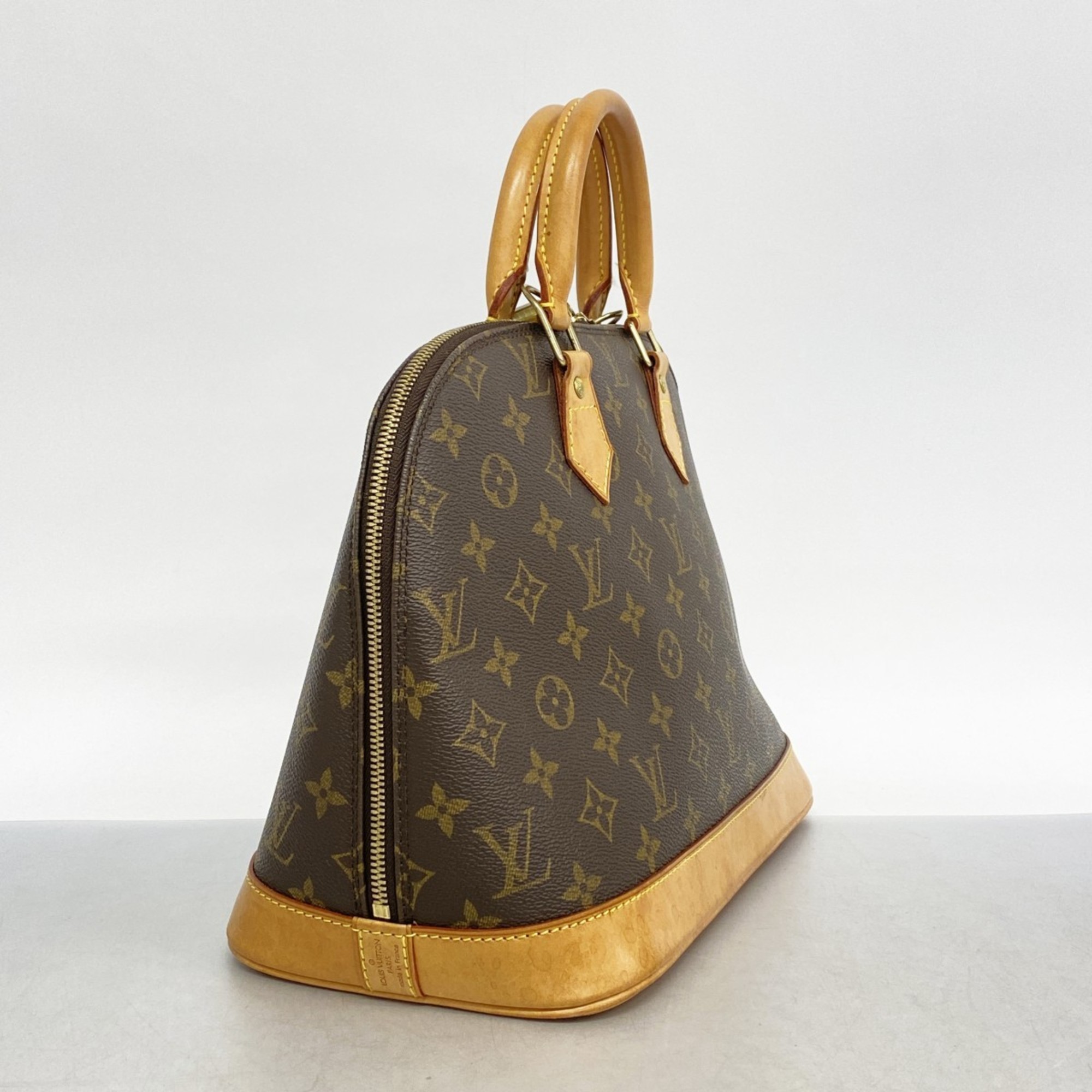 Louis Vuitton handbag Monogram Alma M51130 brown ladies