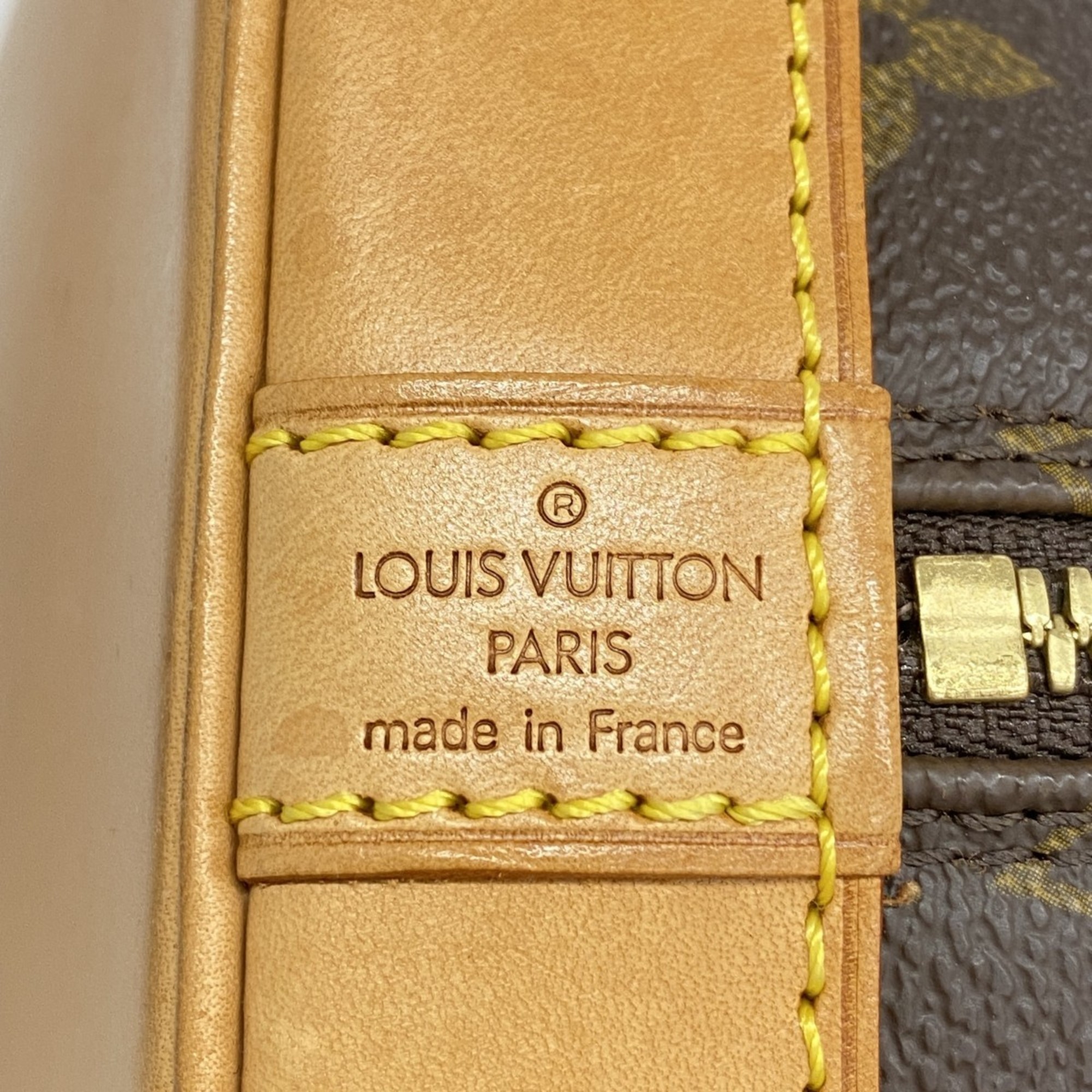 Louis Vuitton handbag Monogram Alma M51130 brown ladies