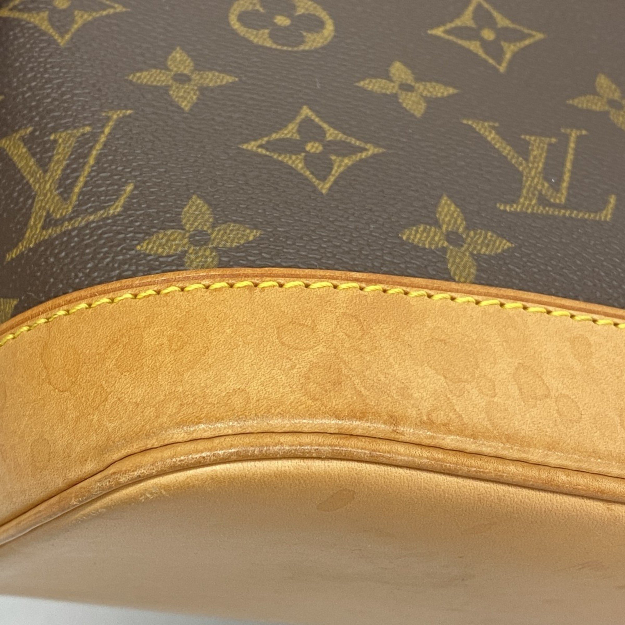 Louis Vuitton handbag Monogram Alma M51130 brown ladies