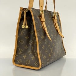 Louis Vuitton Shoulder Bag Monogram Popincourt M40007 Brown Ladies