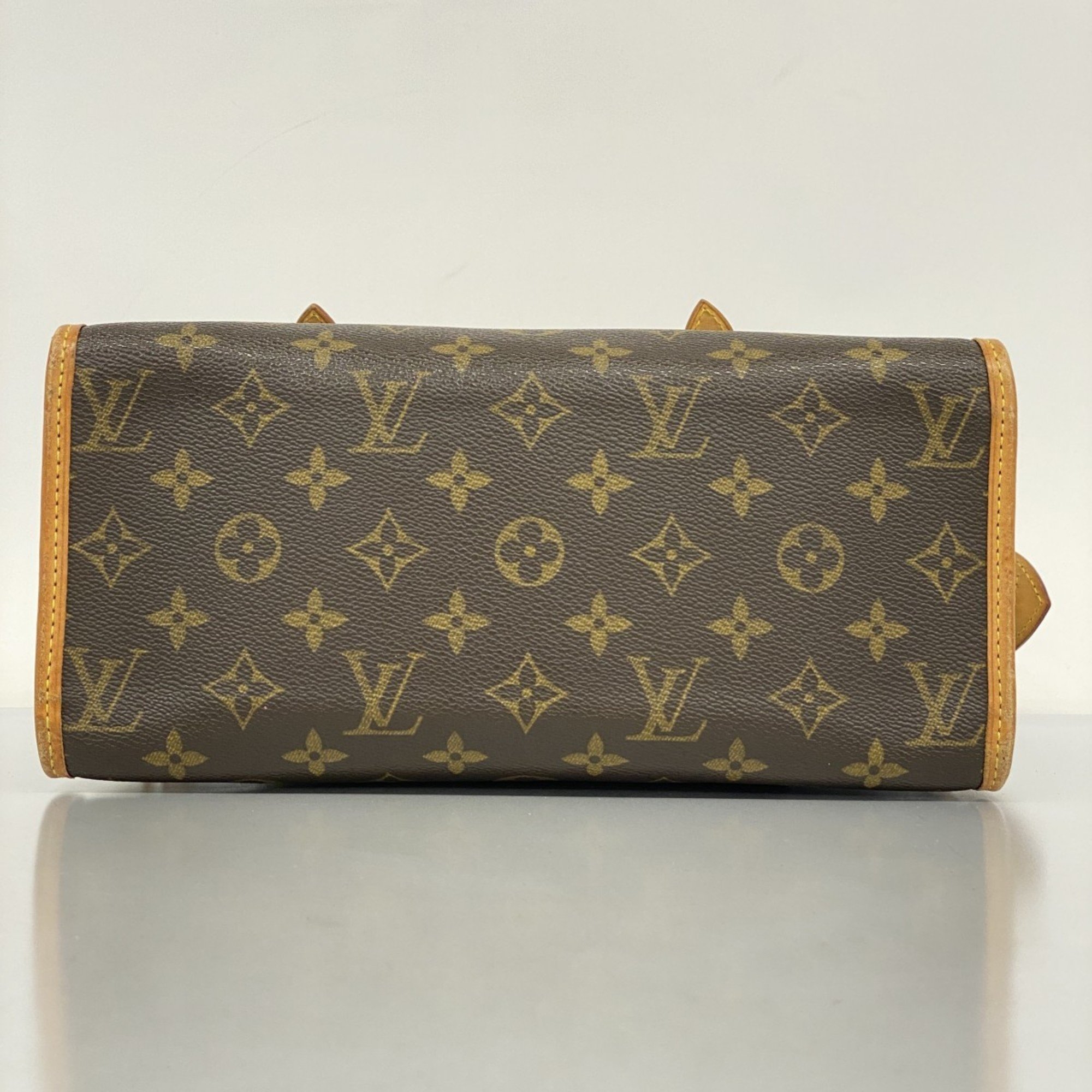 Louis Vuitton Shoulder Bag Monogram Popincourt M40007 Brown Ladies