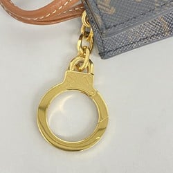 Celine Triomphe Keychain Brown Women's