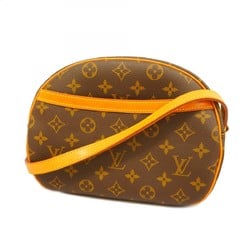 Louis Vuitton Shoulder Bag Monogram Blois M51221 Brown Ladies