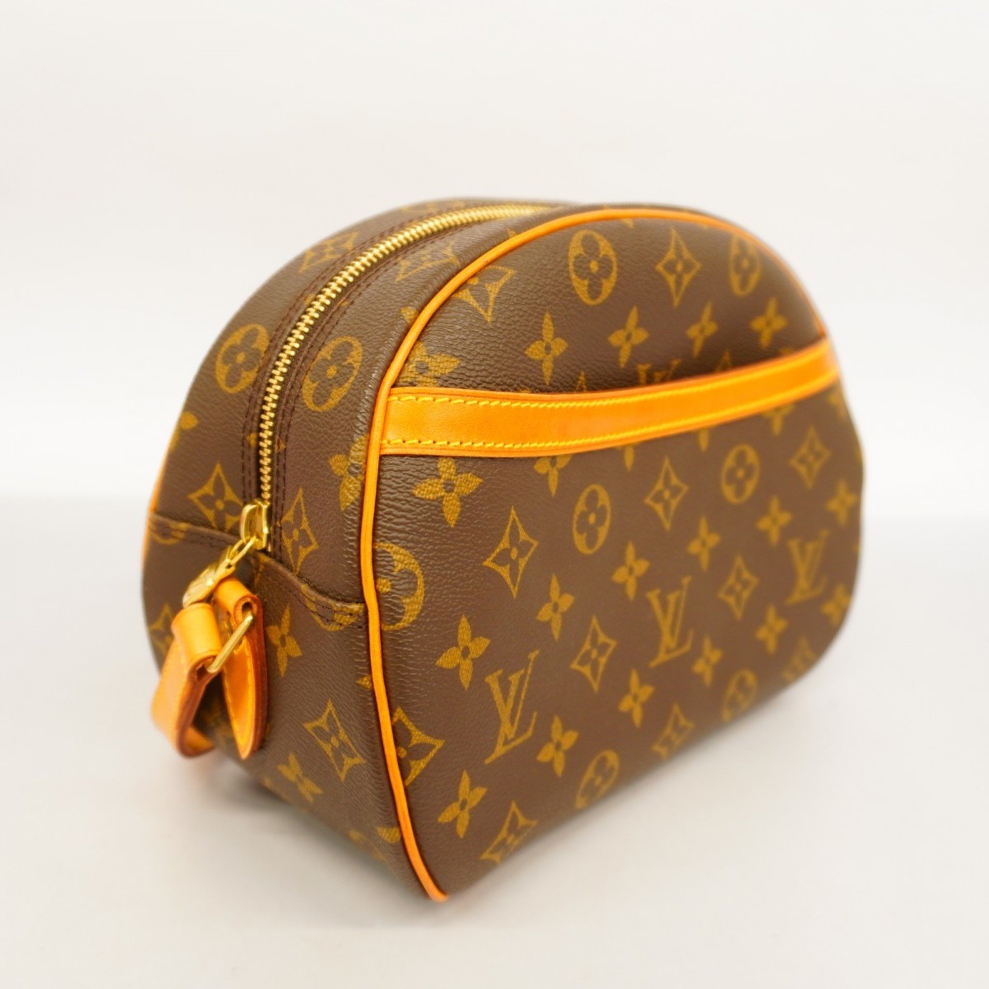 Louis Vuitton Shoulder Bag Monogram Blois M51221 Brown Ladies