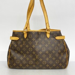 Louis Vuitton Tote Bag Monogram Batignolles Horizontal M51154 Brown Women's