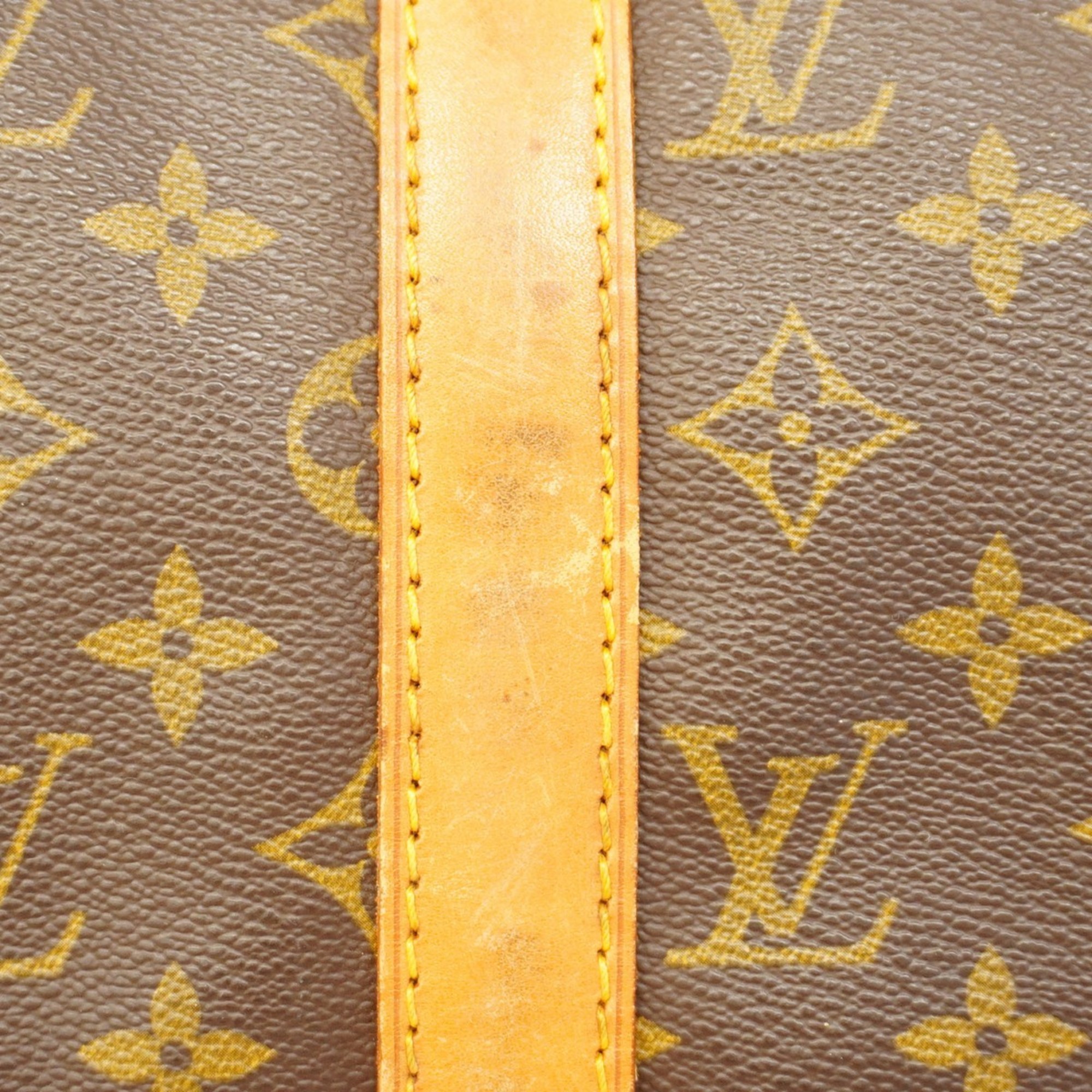 Louis Vuitton Boston Bag Monogram Keepall 50 M41426 Brown Men's Women's