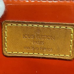 Louis Vuitton Tote Bag Vernis Reed MM M91086 Rouge Ladies