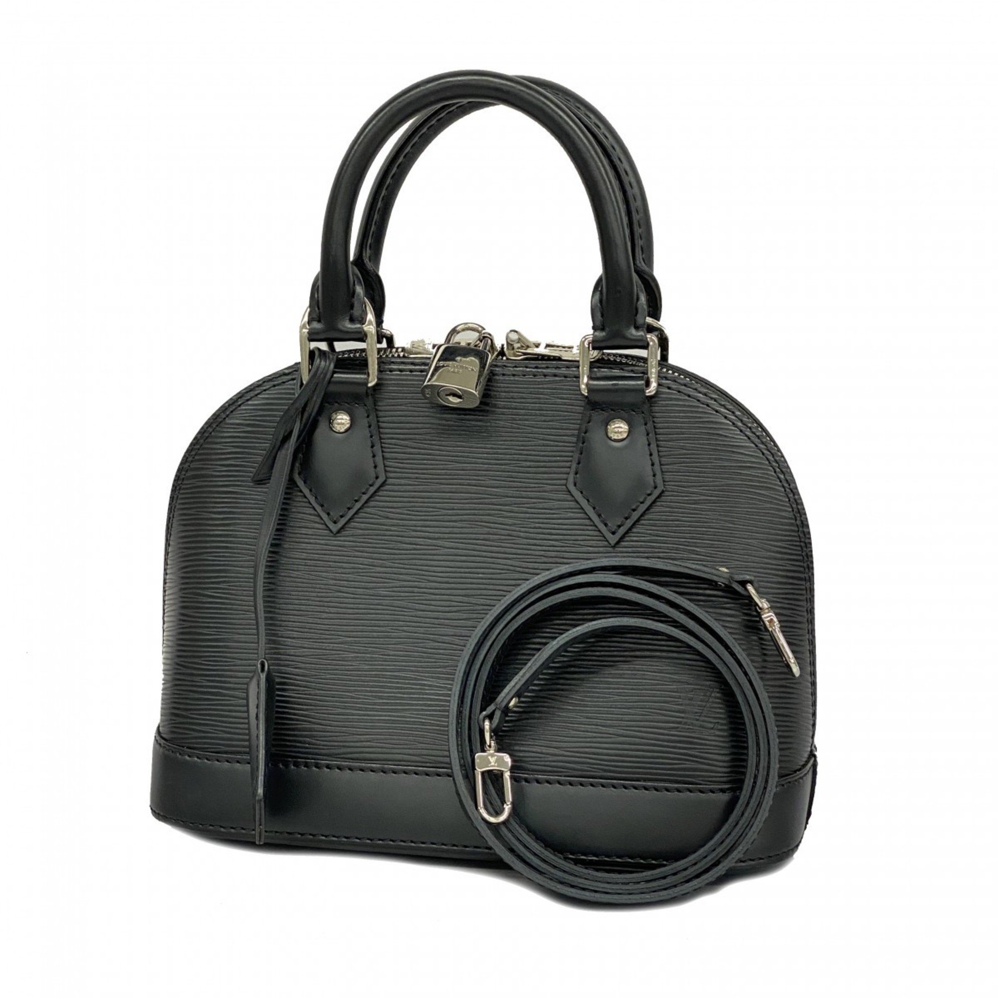 Louis Vuitton Handbag Epi Alma BB M40862 Noir Ladies