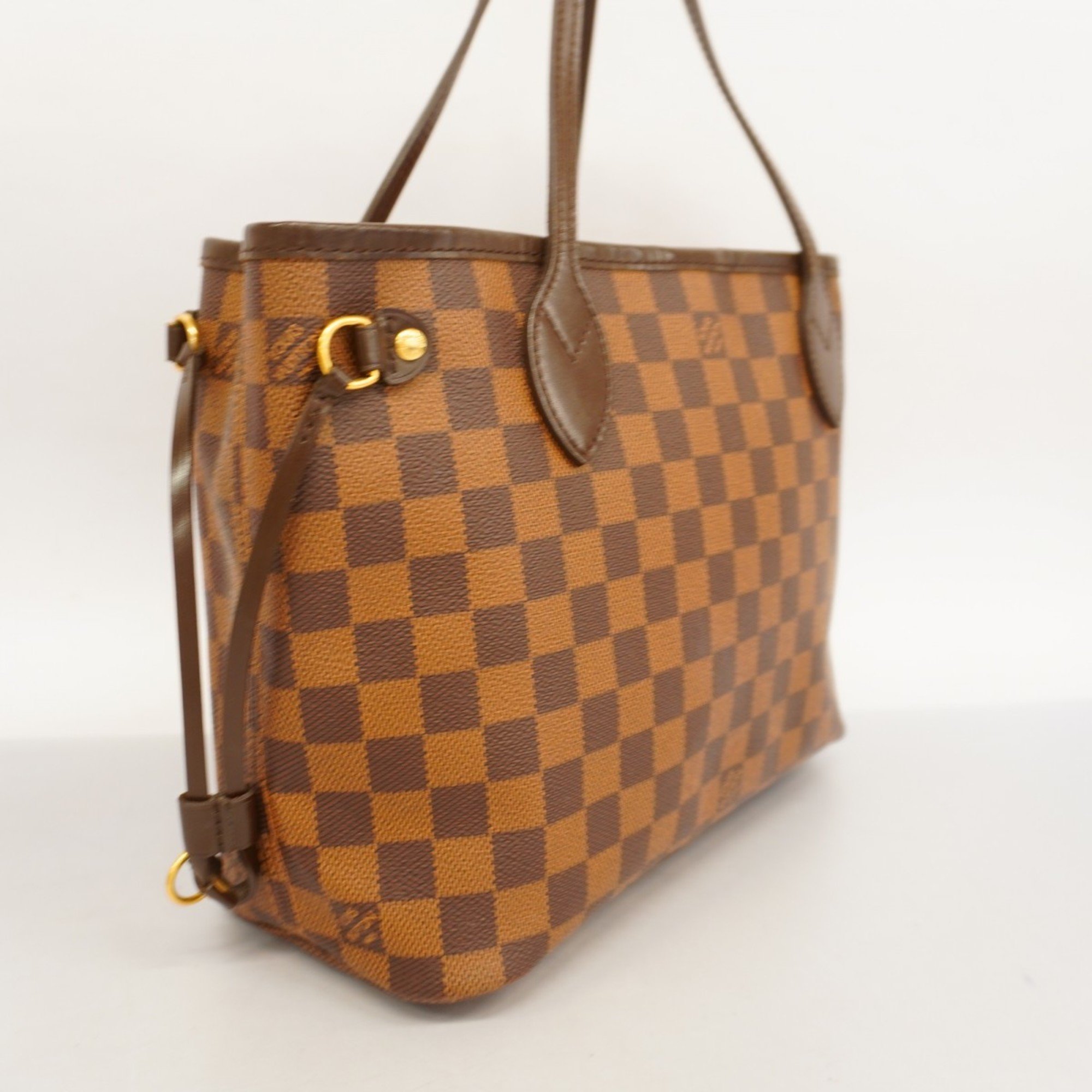 Louis Vuitton Tote Bag Damier Neverfull PM N51109 Ebene Women's