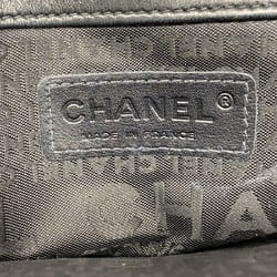 Chanel Shoulder Bag 2.55 Lambskin Black Women's