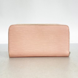 Louis Vuitton Long Wallet Epi Zippy M61863 Rose Ballerine Ladies